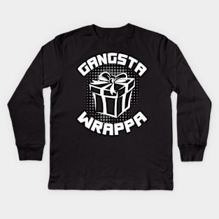 Gangsta Wrappa Kids Long Sleeve T-Shirt